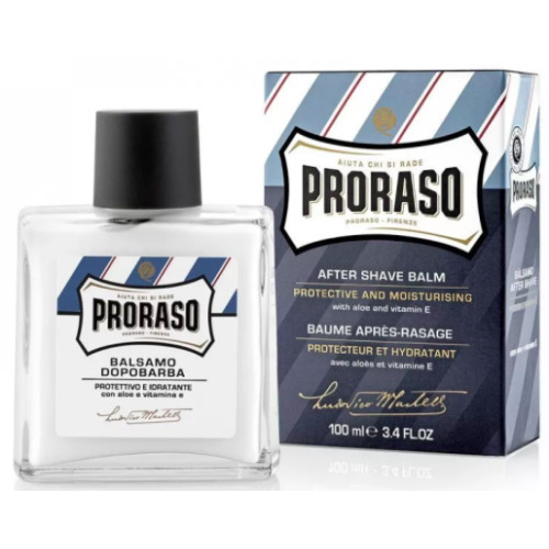 Бальзам після гоління Proraso Blue After Shave Balm Protective Aloe 100 мл